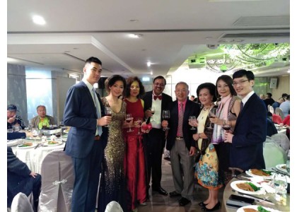2017–11-04 泰国统促会王志民会长夫妇出席马志明先生70岁寿宴