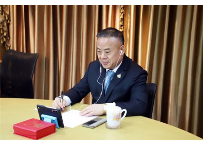 2020–08-28 中国侨联海外顾问、海外委员代表视频座谈会，李桂雄参加