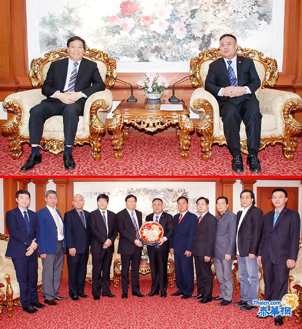 山东省天元建设集团有限公司董事长张桂玉率团访问泰国中华总商会。